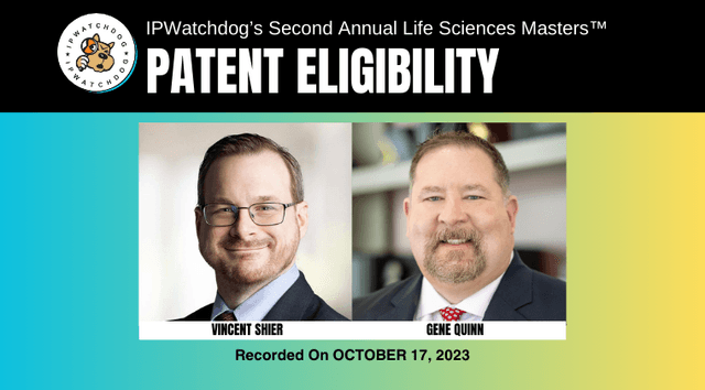 Life Sciences 2023 – Patent Eligibility: Train or Light at the End of the Tunnel? – October 17, 2023