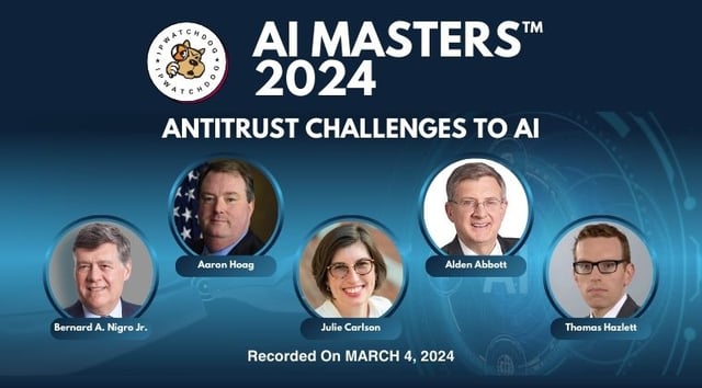 Artificial Intelligence 2024 – Antitrust Challenges to Artificial Intelligence – March 5, 2024