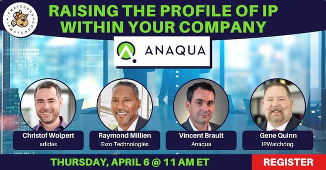 Raising the Profile of IP within Your Company – Apr 6, 2023